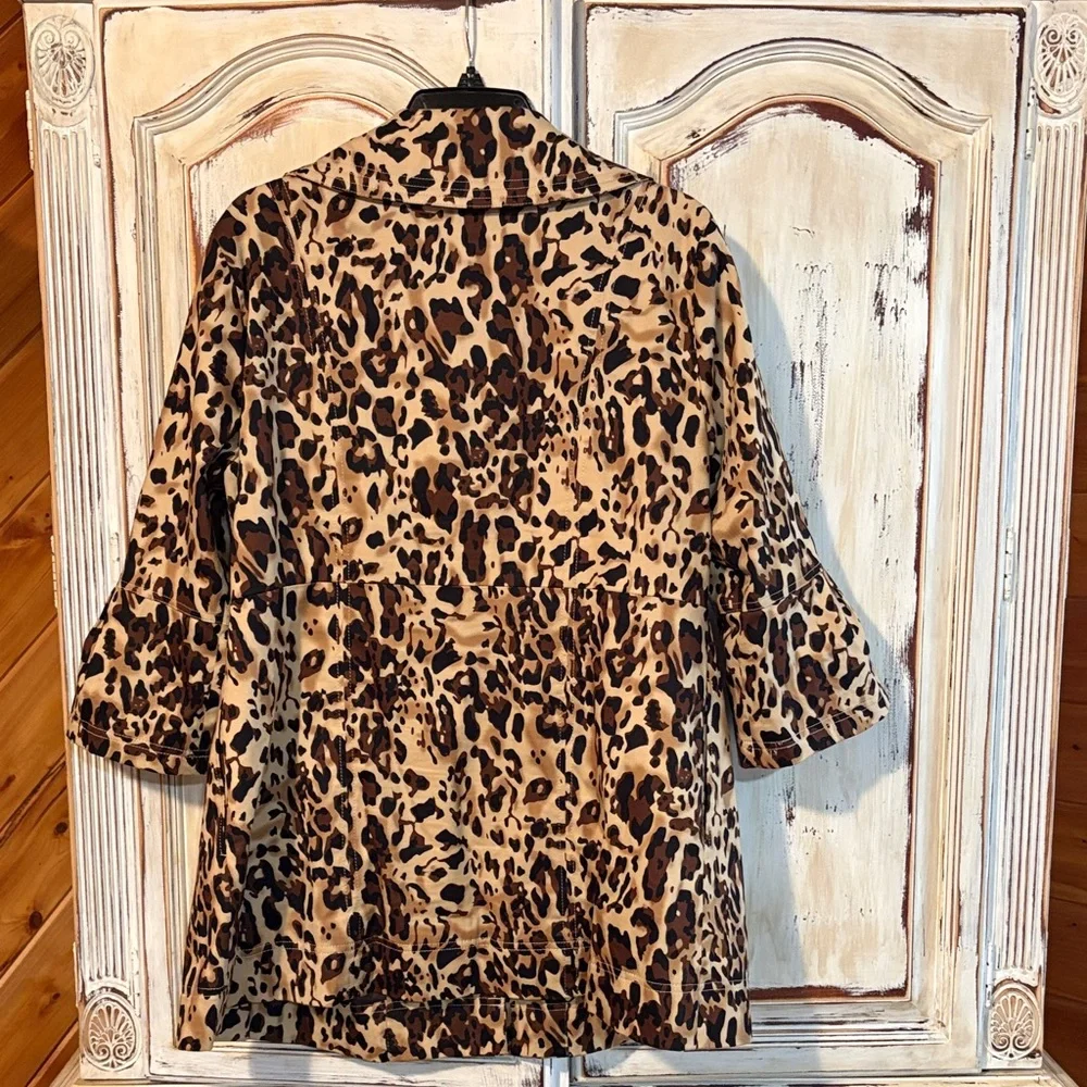 Leopard Print Coat - Picture 2 of 2